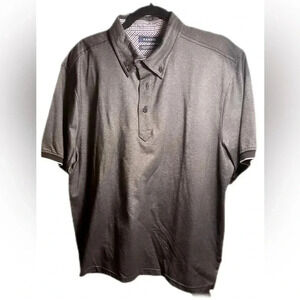 Vintage Kangol 3 btton cotton blend streetwear stylish golf shrt sleeve shirt XL